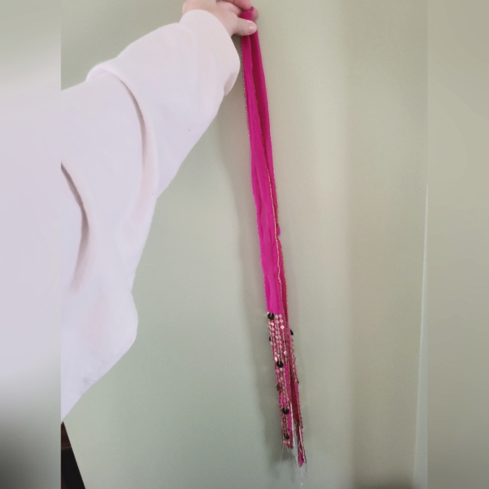 Hhhhhot pink hair wrap